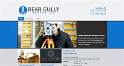 Desktop Screenshot of beargullysurveyco.com